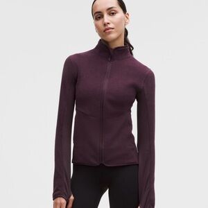Lululemon Tumbled Fleece Running Jacket, NWT.